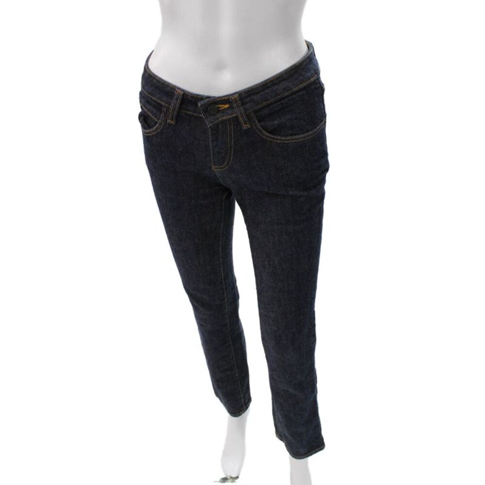 Proenza Schouler For Target Juniors Skinny Jeans Blue Button Fly Size 1